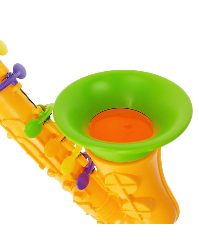Reig music toy saxophone for children, 41 cm tall, colorful plastic toy instrument for kids' play and learning music
