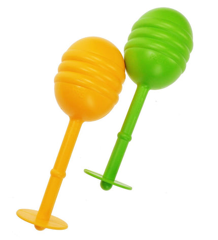 Reig Muziekspeelgoed Reig Maracas for children, colorful percussion instrument, ideal for kids' music and play activities.