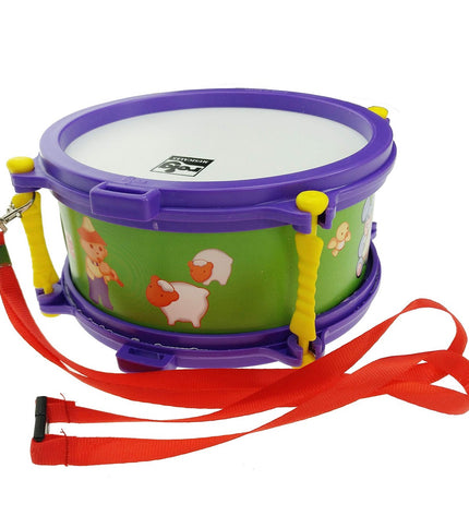Reig muziekspeelgoed reig trommel, 17 cm, colorful children's musical instrument with drum surface and playful design.