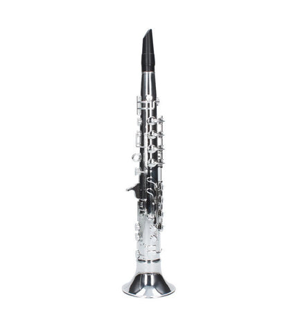 Reig brand toy clarinet for children, colorful plastic musical instrument with keys and mouthpiece, suitable for kids' play and learning