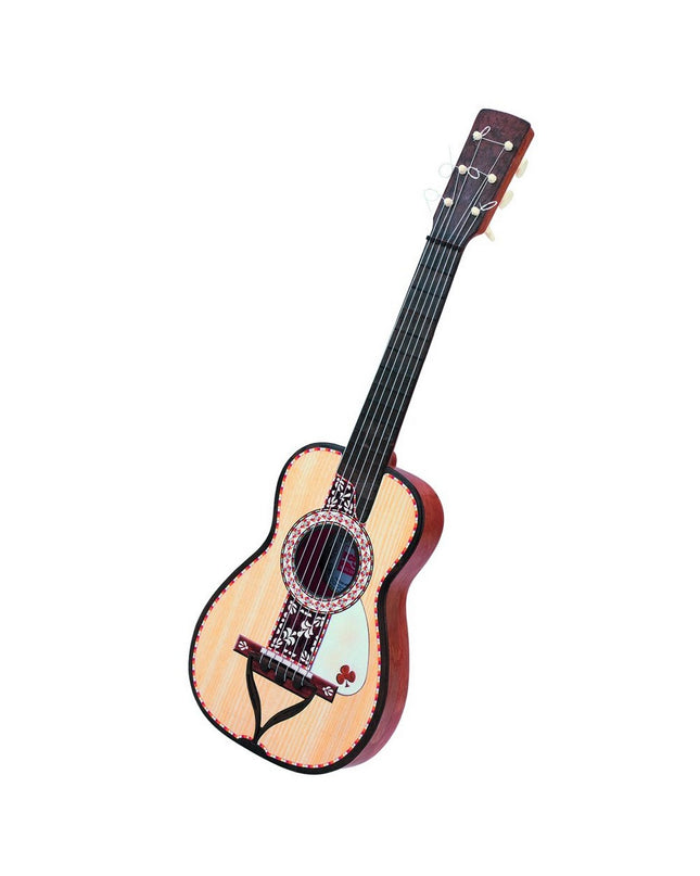 Reig Spaanse kindergitaar, speelgoed en muziekinstrument voor kinderen, with colorful strings and small wooden body.