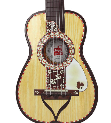Reig Spaanse kinder gitaar, speelgoed muziekinstrument for children, wooden toy guitar with colorful strings and small size.