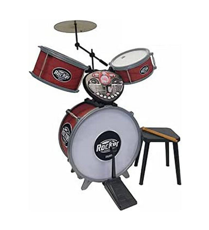 Reig Rocker drums toy set for children, colorful percussion instruments for kids' music play and entertainment.