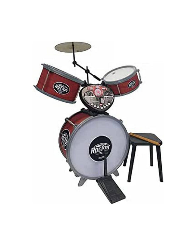 Reig Rocker drums toy set for children, colorful percussion instruments for kids' music play and entertainment.