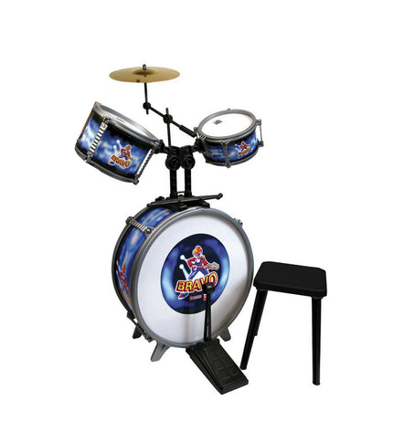Reig Reig Bravo plastic drum toy for children, colorful percussion instrument for kids' music play and fun.