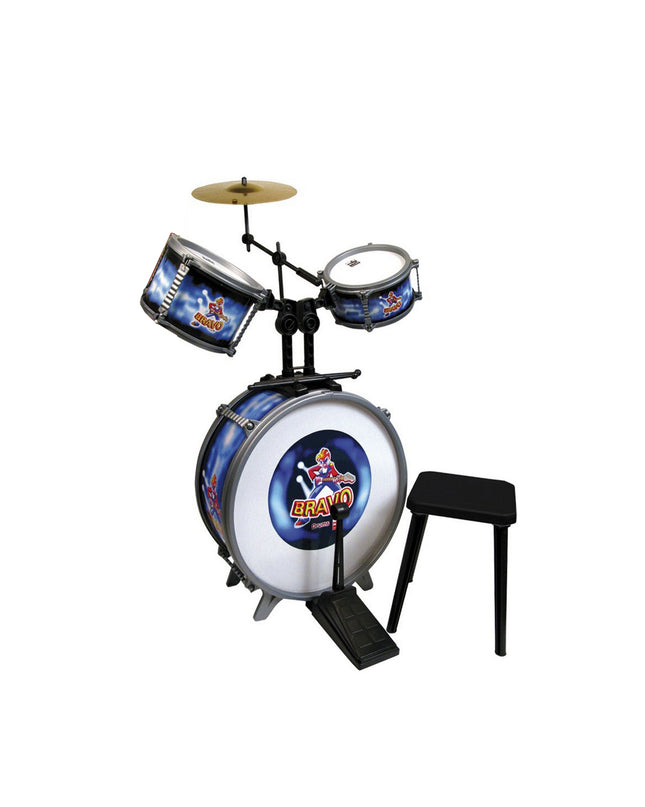 Reig Reig Bravo plastic drum toy for children, colorful percussion instrument for kids' music play and fun.