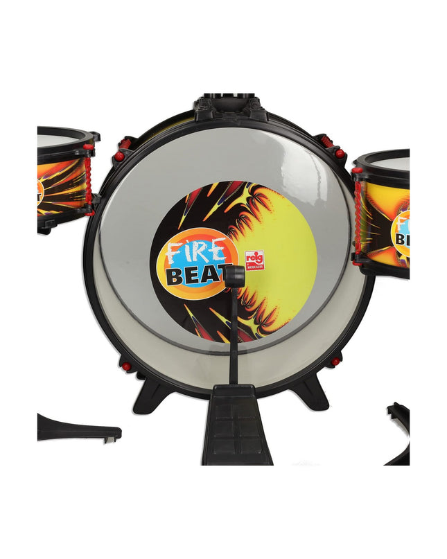 Reig Fire Beat Fuego plastic drum toy for children, colorful musical instrument, ideal for kids' play and musical fun.