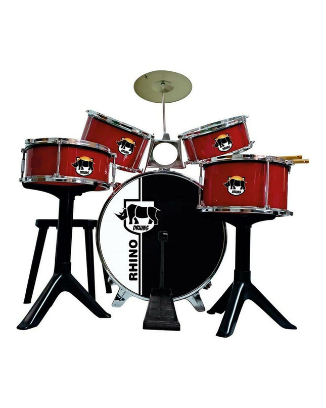 Reig Reig 717 plastic drum, 75x68x54 cm, colorful children's musical instrument, suitable for play and music activities.