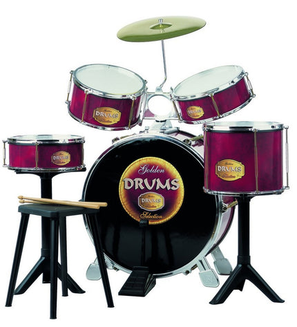 Reig plastic drums, 83x82x55 cm, colorful children's musical instrument toy for kids play and percussion fun.