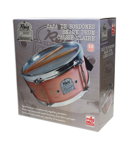 Reig plastic musical toy drum with a 32 cm diameter, colorful design, perfect for children's play and musical exploration.