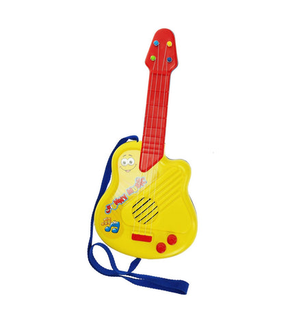 Reig Kindergitaar Reig Microfoon toy musical instrument set for children, featuring a colorful guitar and microphone for kids' play.