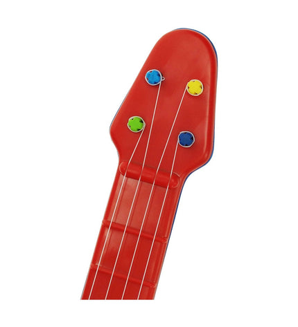 Reig Kindergitaar Reig Microfoon toy musical instrument for children, colorful guitar with microphone for kids' play and music fun