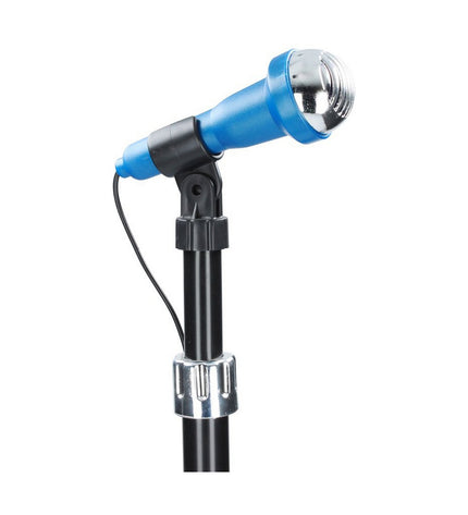 Blue Reig Kids' Guitar Microphone toy, colorful musical instrument for children, with a playful design and microphone features.