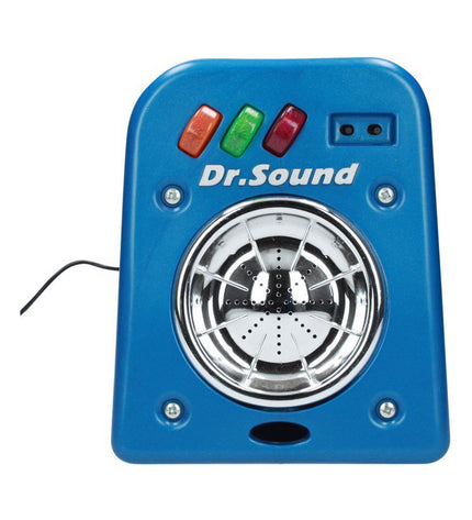 Blue Reig Kid's Guitar Microphone toy, colorful musical instrument for children, designed for playful singing and music making.