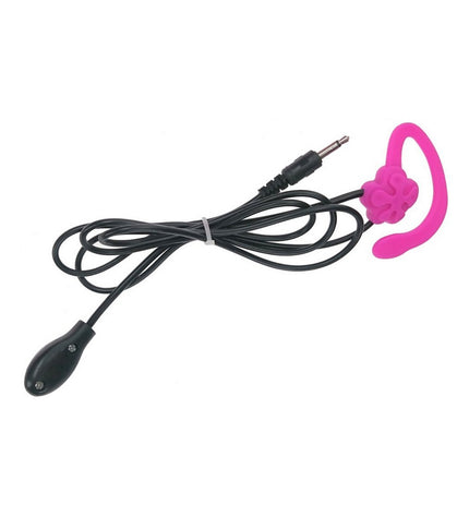 Pink Hello Kitty electronic toy guitar with built-in microphone for kids, featuring colorful design and playful Hello Kitty branding.