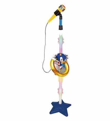 Sonic speelgoedmicrofoon staand MP3 voor kinderen, kleurrijke speelgoed en muziekinstrumenten voor jonge muzikanten