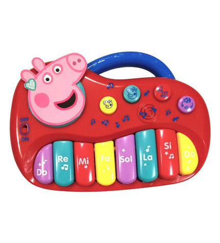 Reig Peppa Pig educational music learning plan toy for children, featuring colorful Peppa Pig characters and musical instruments.
