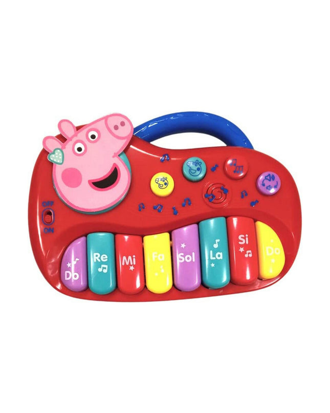 Reig Peppa Pig educational music learning plan toy for children, featuring colorful Peppa Pig characters and musical instruments.