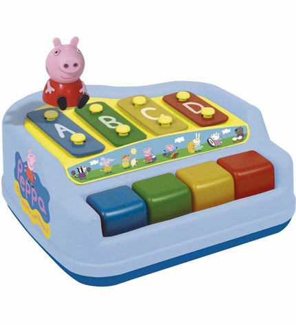 Peppa Pig plastic xylophone toy for children, colorful with Peppa Pig character, measuring 20x15x15 cm, ideal for kids' musical play