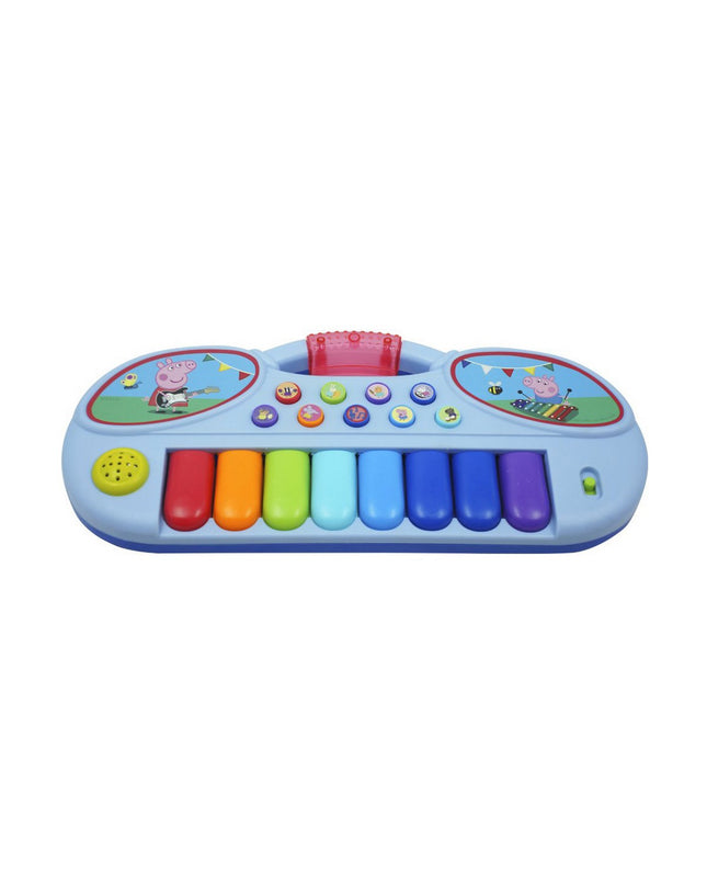Peppa Pig educational music toy for children, featuring colorful Peppa Pig-themed design and interactive musical features.