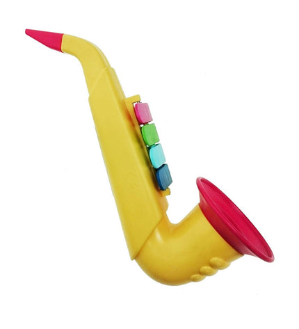 Reig Peppa Pig saxophone toy for children, colorful musical instrument from the Reig brand, suitable for kids' play and learning.