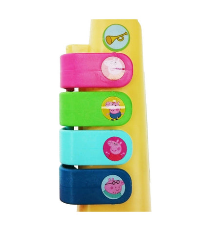 Reig Peppa Pig saxophone toy for children, colorful musical instrument from Reig, designed for kids' play and musical fun.