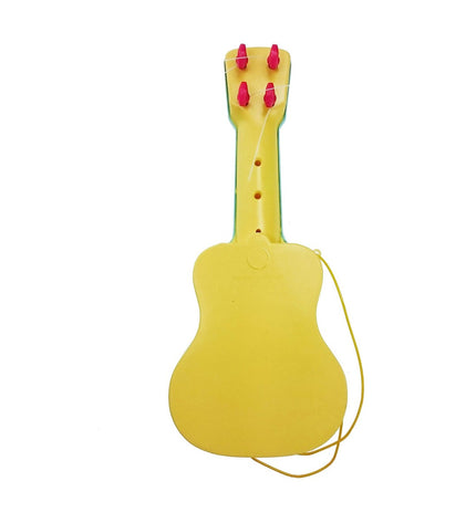 Blue Peppa Pig toy guitar for kids, colorful musical instrument from Peppa Pig, suitable for children’s play and music activities.