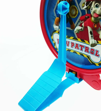Colorful plastic drum toy from Paw Patrol, measuring 55x36x38 cm, designed for children's musical play and entertainment.