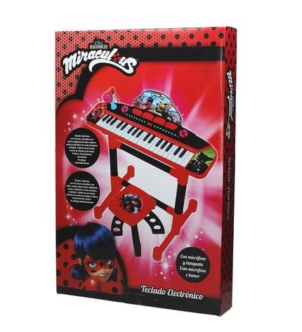 Lady Bug electronic piano toy for children, colorful musical instrument with keys and playful design, suitable for young kids.