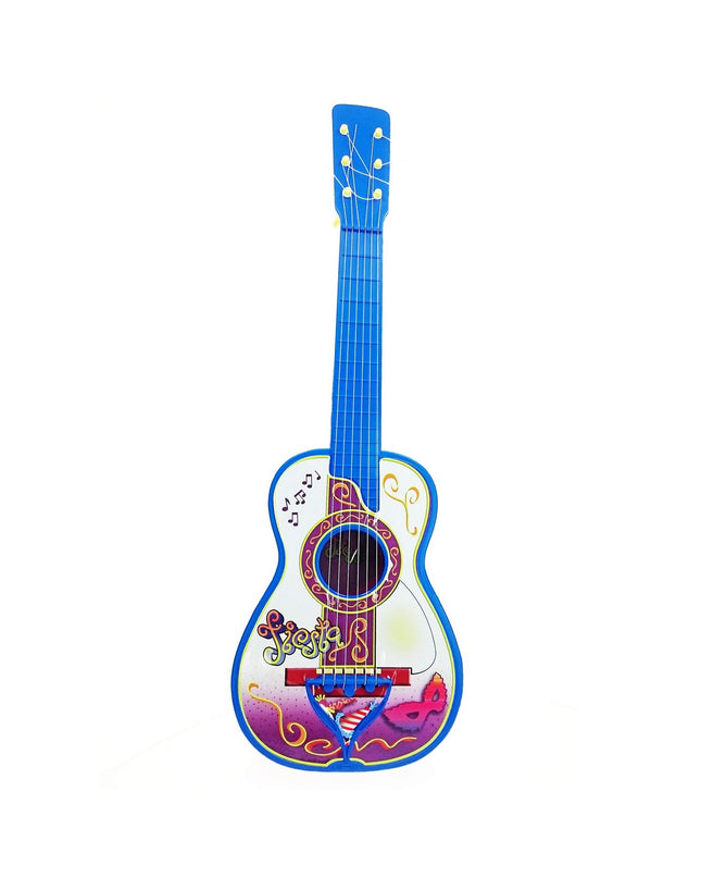 Reig Kindergitaar, colorful toy guitar for children, with bright strings and playful design, suitable for young kids' musical play.