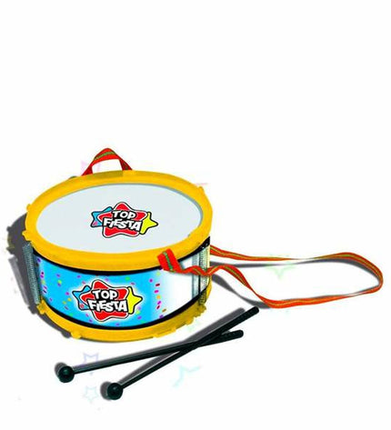 Reig Trommel Reig Top Fiesta plastic toy drum, 17 cm, for children’s musical play and entertainment.