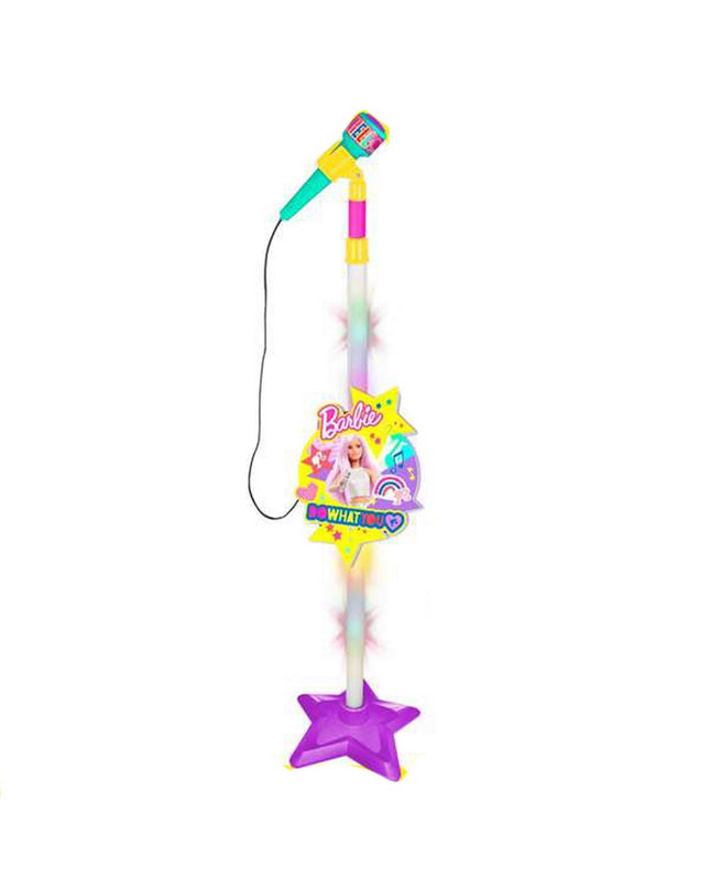 Barbie muziek speelgoed met microfoon, kinder muziekinstrument voor spel en entertainment, kleurrijk en geschikt voor kinderen