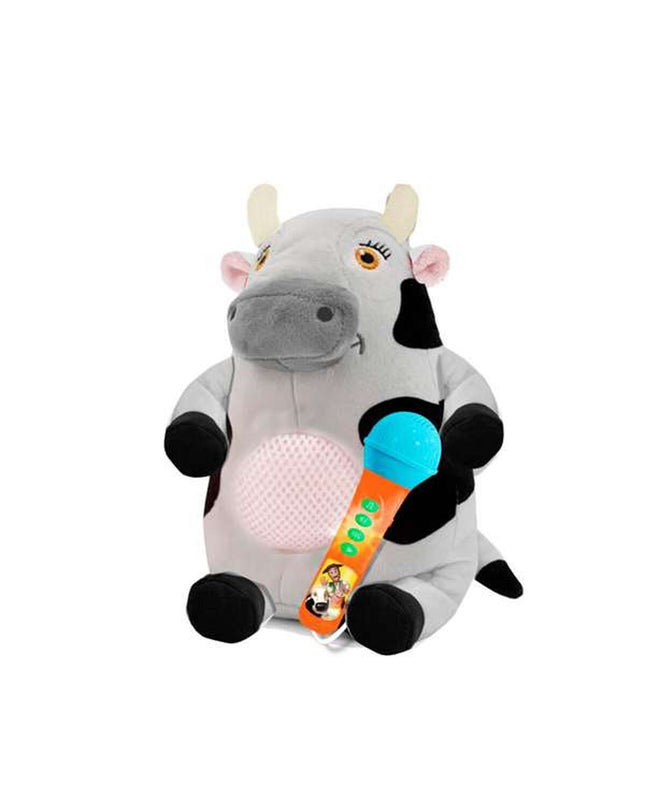 Reig karaoke microphone and speaker toy with colorful buttons, electronic toy for kids, fun musical entertainment