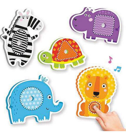 Reig baby musical farm puzzle with colorful animal shapes for young children, designed to promote early learning and fine motor skills.
