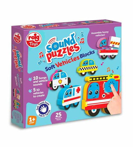 Reig Puzzle Reig Auto's toy puzzle with colorful car pieces for brain-teasing fun, part of Reig's puzzle and brain teaser collection.