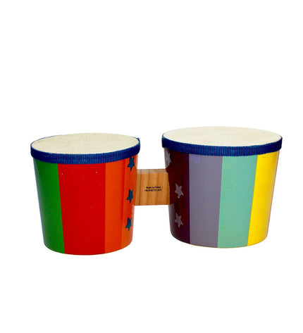 Reig toy wooden and plastic percussion drum for children, colorful play instrument suitable for kids' music activities.