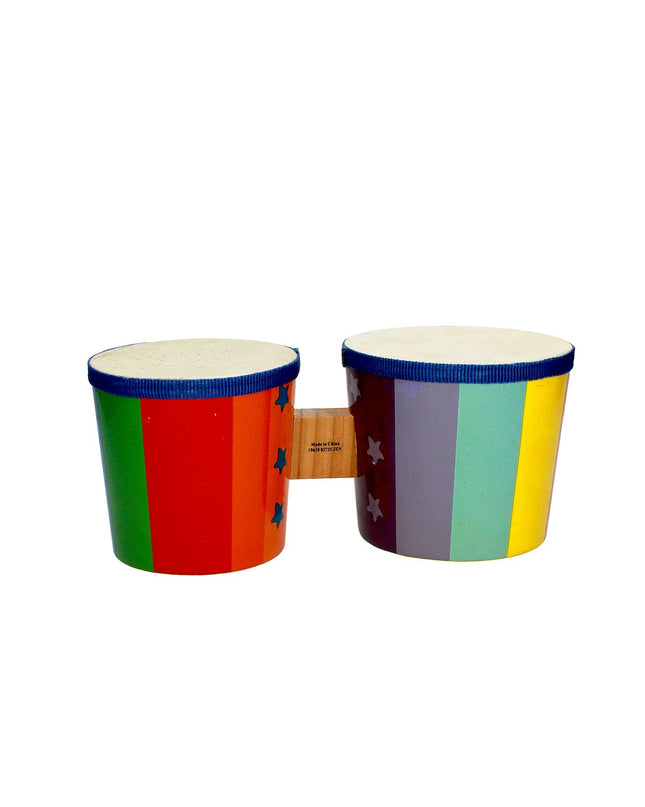 Reig toy wooden and plastic percussion drum for children, colorful play instrument suitable for kids' music activities.