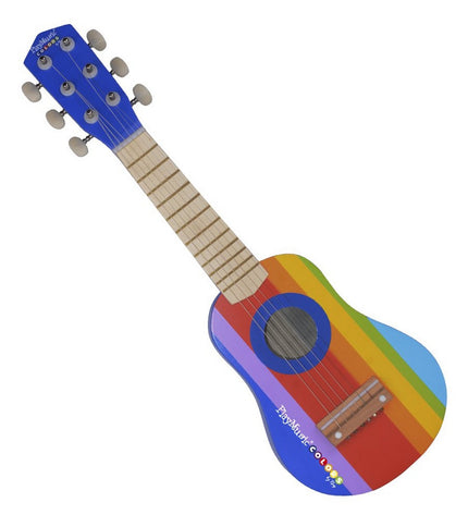 Reig 55cm children's acoustic guitar, colorful toy musical instrument for kids, made of wood and designed for young beginners.