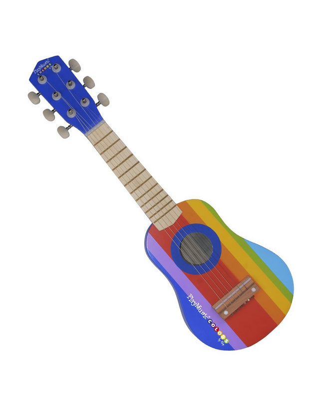 Reig 55cm children's acoustic guitar, colorful toy musical instrument for kids, made of wood and designed for young beginners.