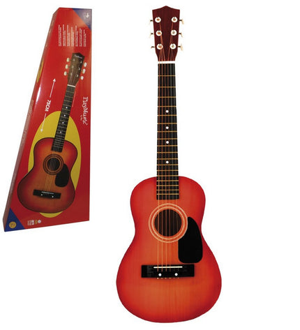 Reig brand 75 cm Kindergitaar, colorful wooden toy guitar for children, musical instrument for kids, playful and educational.