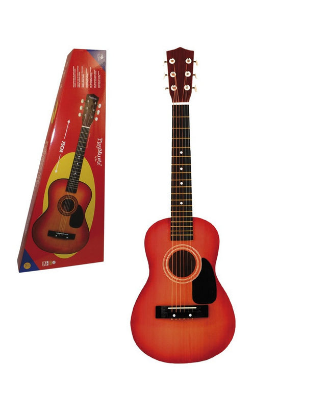 Reig brand 75 cm Kindergitaar, colorful wooden toy guitar for children, musical instrument for kids, playful and educational.