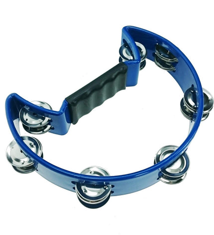 Reig baby music toy tambourine with 25 cm diameter, colorful plastic, designed for young children’s play and musical exploration.