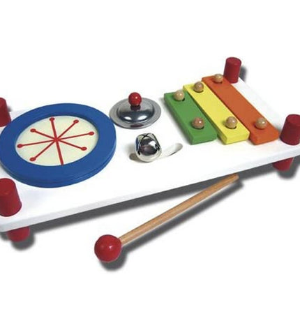 Reig houten muziekspeelgoed Xylofoon for children with colorful keys and wooden frame, perfect for early musical play.