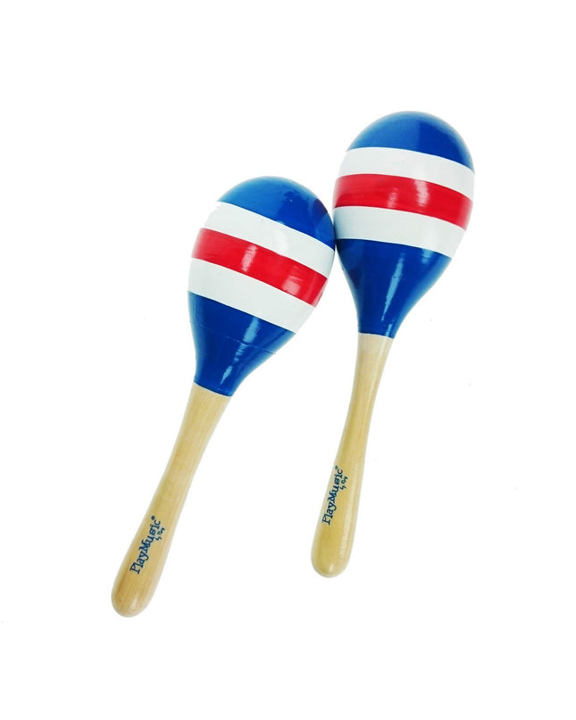 Reig houten en plastic muziekspeelgoed maracas voor kinderen, kleurrijk en geschikt voor speel- en muziekroutine.