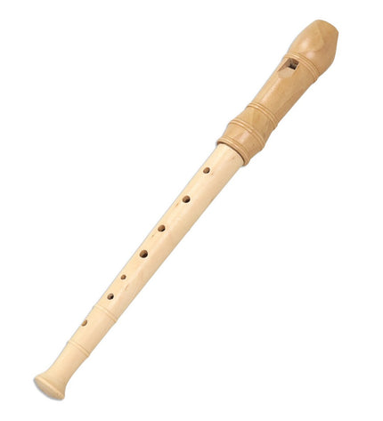 Reig Muziekspeelgoed Reig Blokfluit, kleurrijk kinder muziekinstrument voor spel en leren, close-up van houten blokfluit.