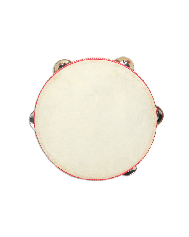 Reig tambourine with a 20.5 cm diameter, made of wood and plastic, designed for children's musical toys and games.