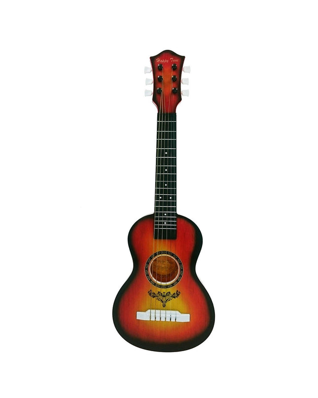 Colorful Reig Kindergitaar, 59 cm toy guitar for children, with bright strings and playful design for young music enthusiasts.