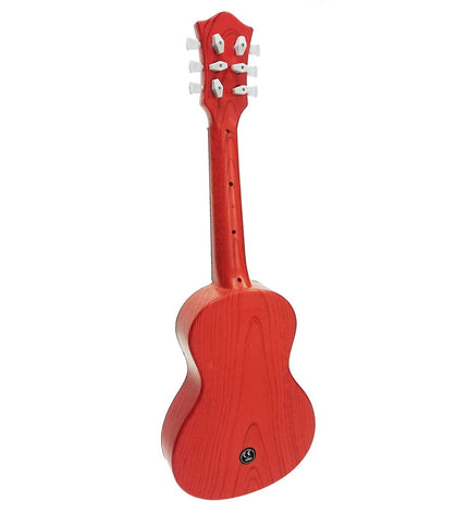 Reig Kindergitaar, 59 cm children's toy guitar in natural wood finish, suitable for young kids learning to play music.