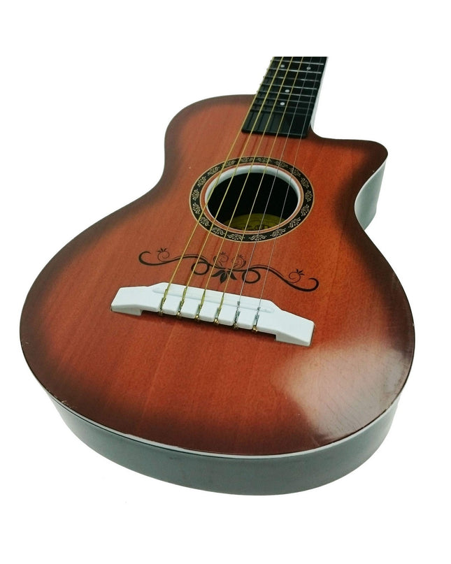Colorful Reig Kindergitaar, 59 cm, a children's toy musical instrument with bright strings and a playful design.