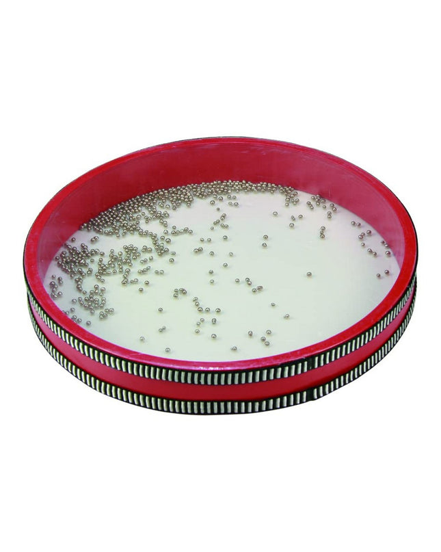 Reig plastic music toy drum with a 28 cm diameter, bright colors, designed for children's musical play and entertainment.